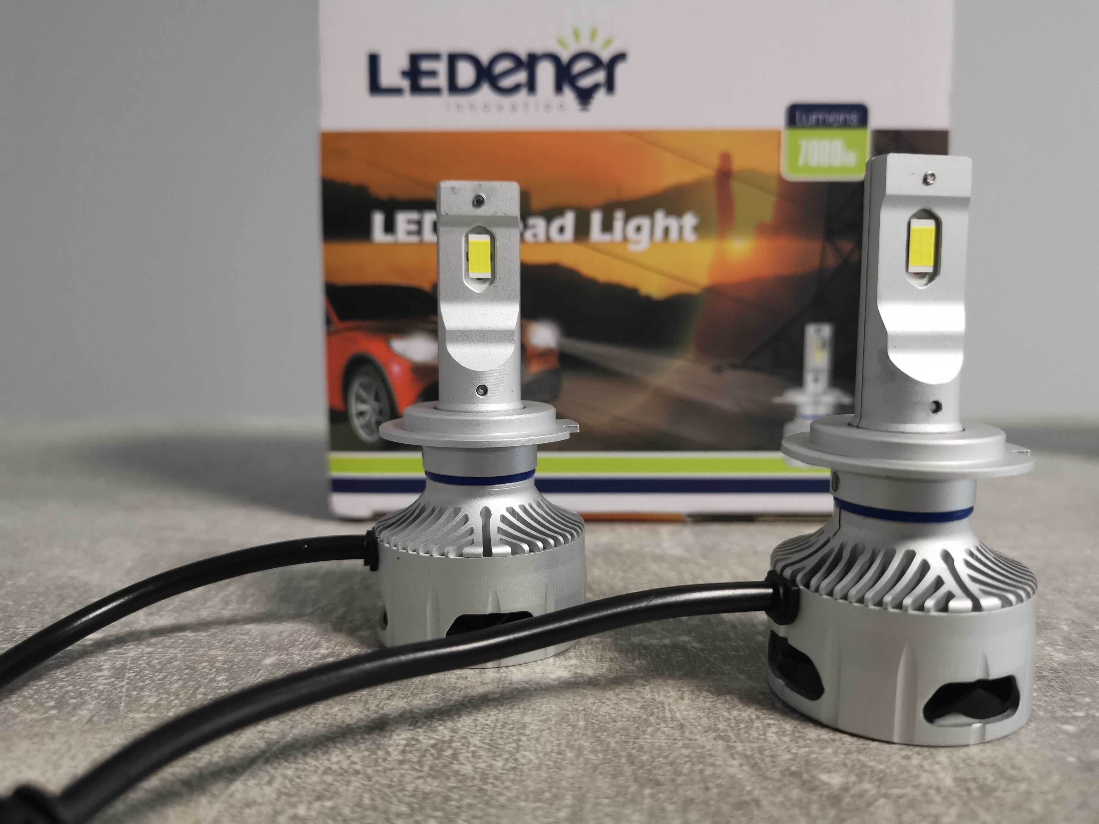 Ledener LED  Canbus  крушки  Н1  Н4  H7 H11 НВ4  40W 7000LM 6000K