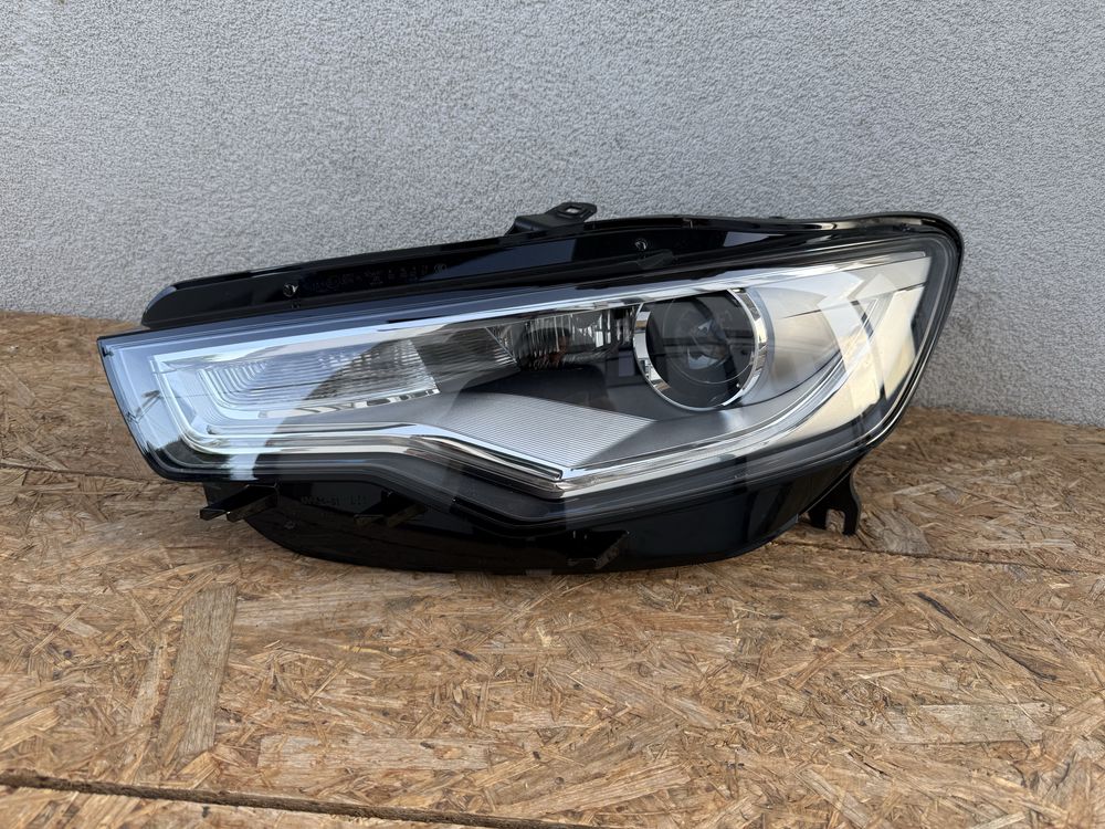 Far stanga Audi A6 C7 4G Xenon Adaptiv + LED 2011-2014 Original NOU