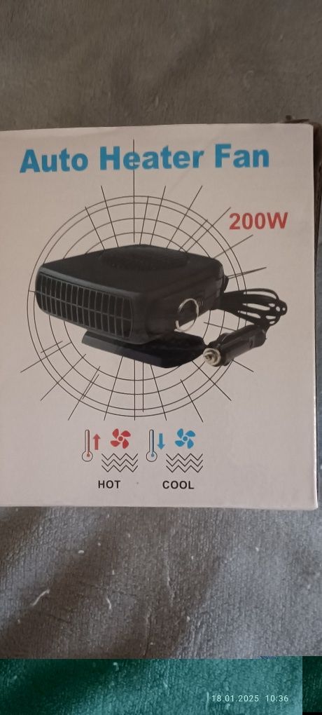 Автомобилен вентилатор 12V