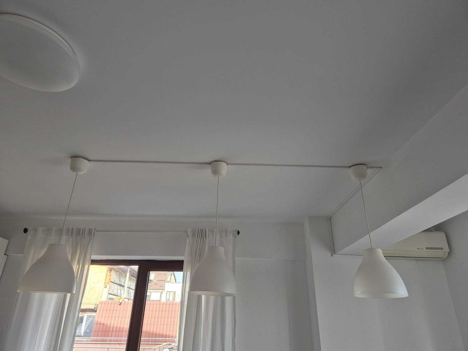 Lustra suspendata Melodi Ikea 28 cm, alb (3 buc - 15 lei/buc)