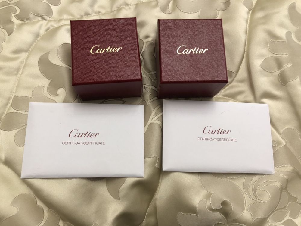 Два кольца Cartier оригинал. Срочно!