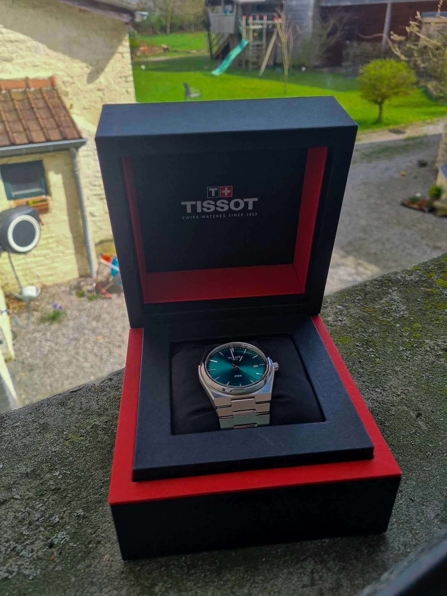 TISSOT PRX Quartz | Cadran Verde | Full Set