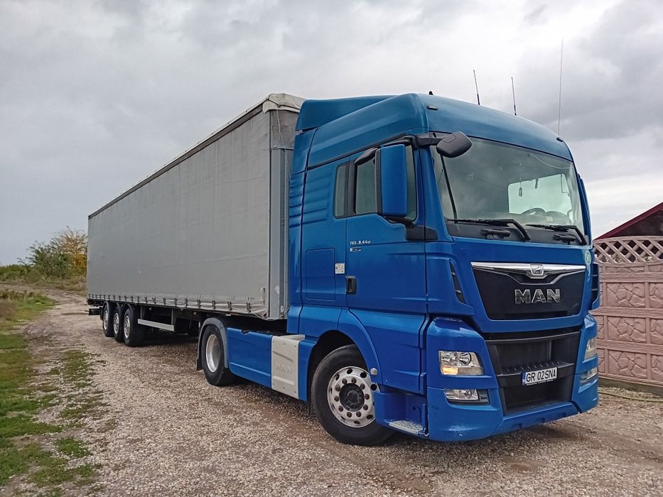 Vând ansamblu MAN Euro 6 + semiremorcă Schwartzmüller
Cap tractor: MAN