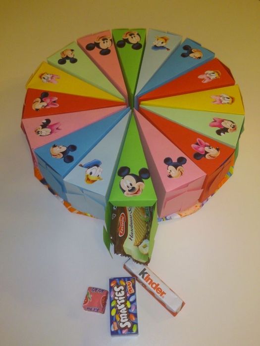 Tort din dulciuri gradinita