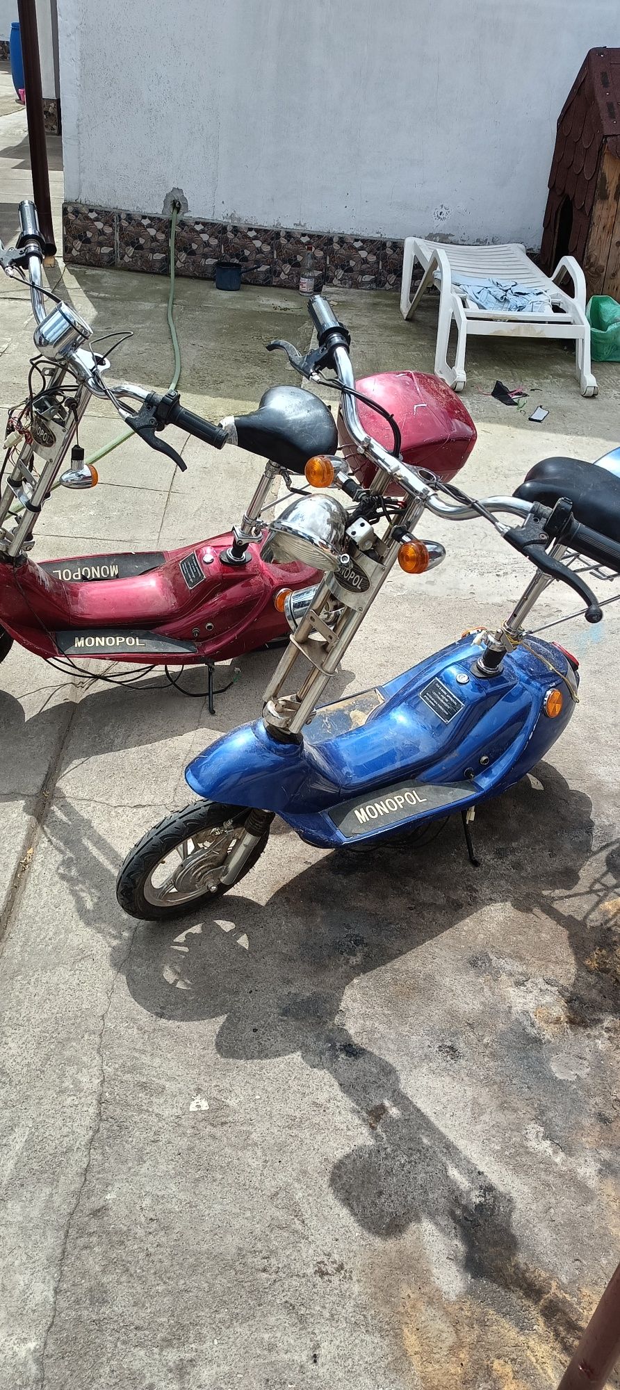 Moped electric piese