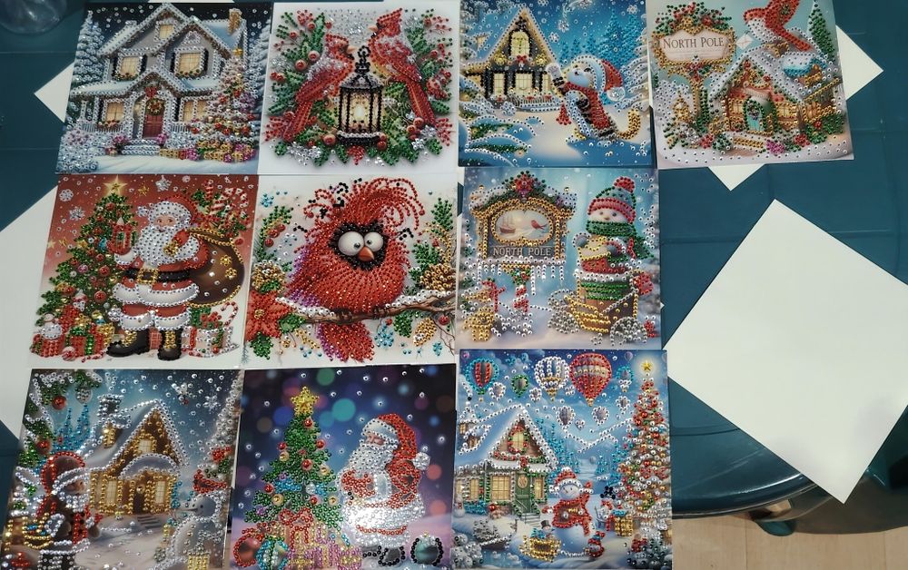 Диамантени картички