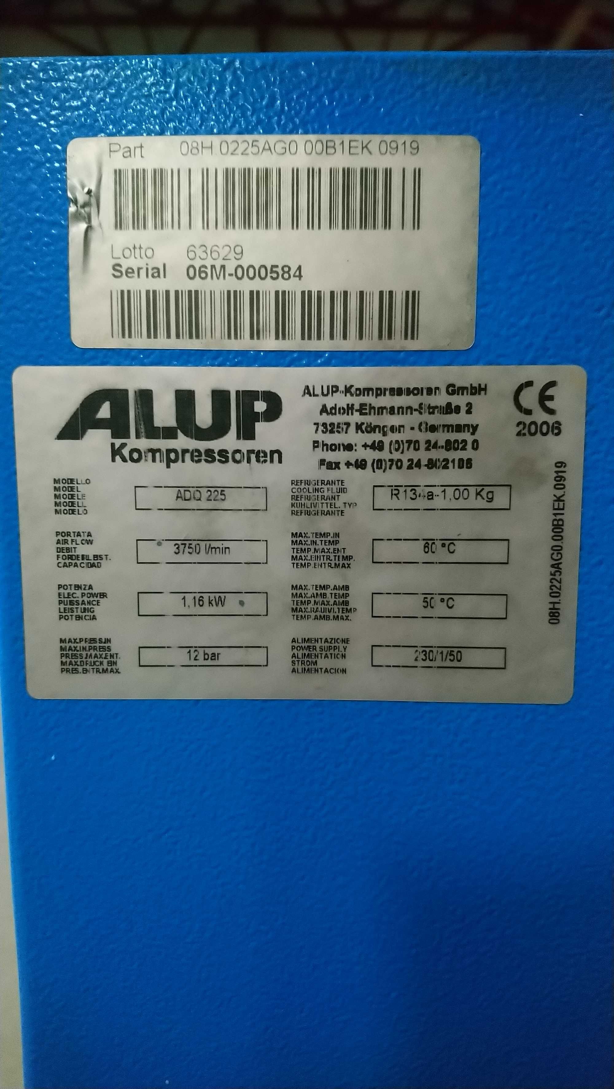 Продавам компресор Alup