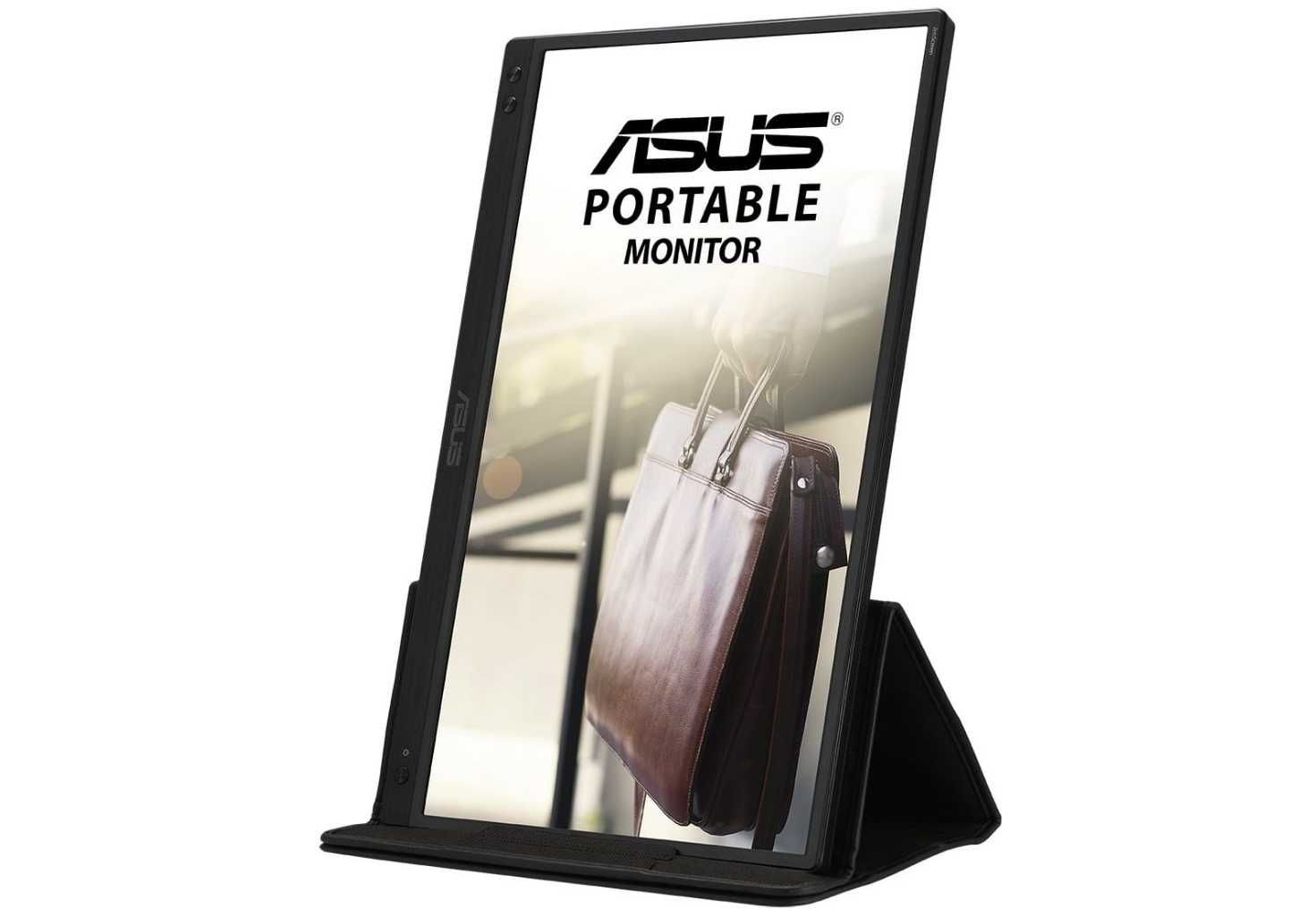 Монитор ASUS - ZenScreen MB166C, 15.6'', FHD, IPS, Anti-Glare, черен