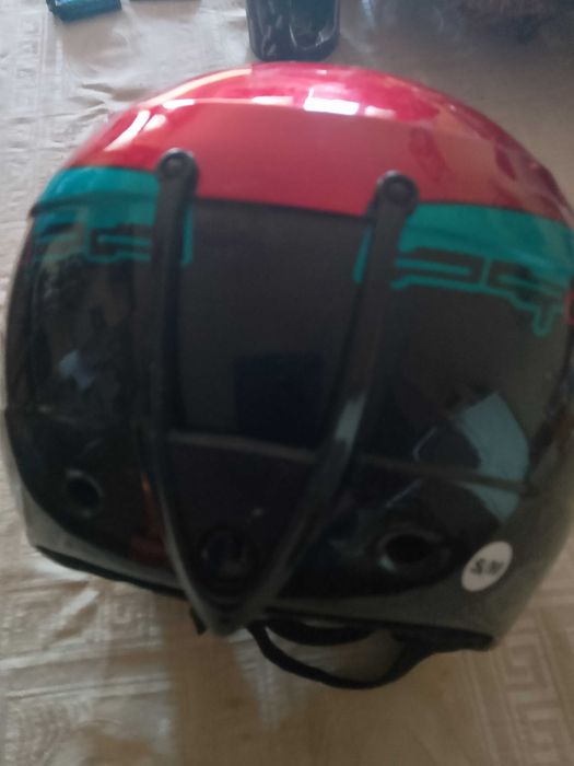 Каска Salomon пробвана