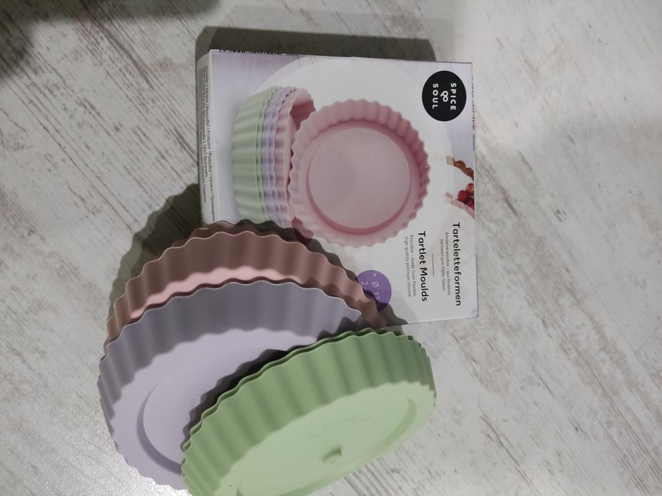 Форми силиконови за тарталети 30 бр.