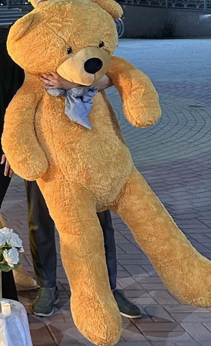 г.Актобе Плюшевая мишка 1,5 метра