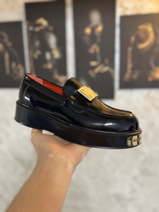 Pantofi Barbati Din Piele DG D0LCE & GABBANA Lacquer!!