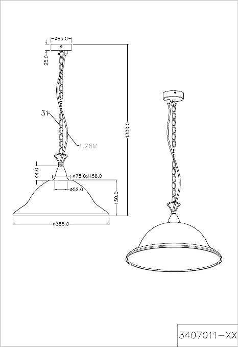 Candelabru clasic, metal, sticlă albă, ‎Trio Lighting