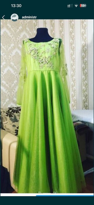 Платье вечернее бальное