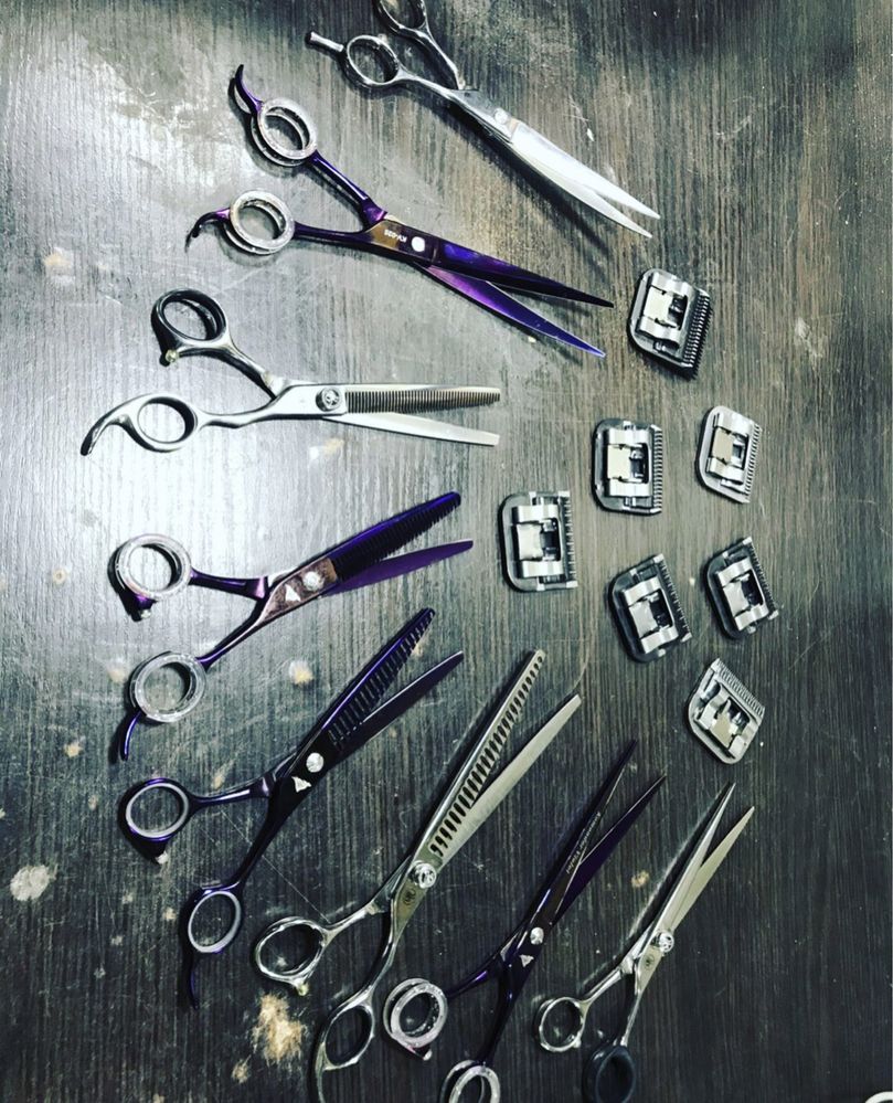 Заточка парикмахерских ножниц и ножевых блоков