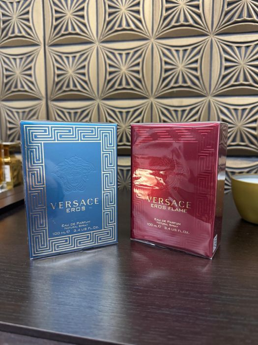 Versace EROS 100ml EDP si EROS Flame 100ml EDP, noi sigilate,autentice