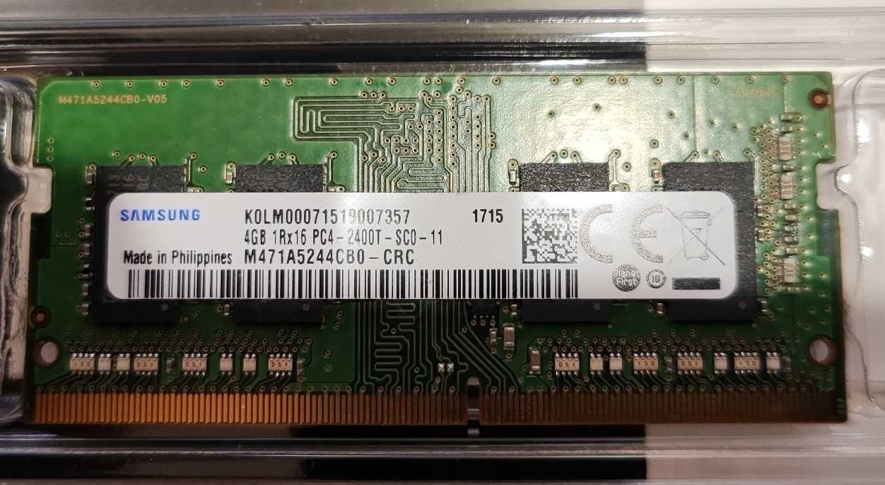 Samsung SO-DIMM DDR4 4Gb 2400Mhz