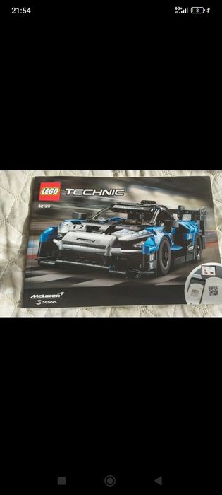 42123 Carte cu instructiuni lego technic Mclaren Senna