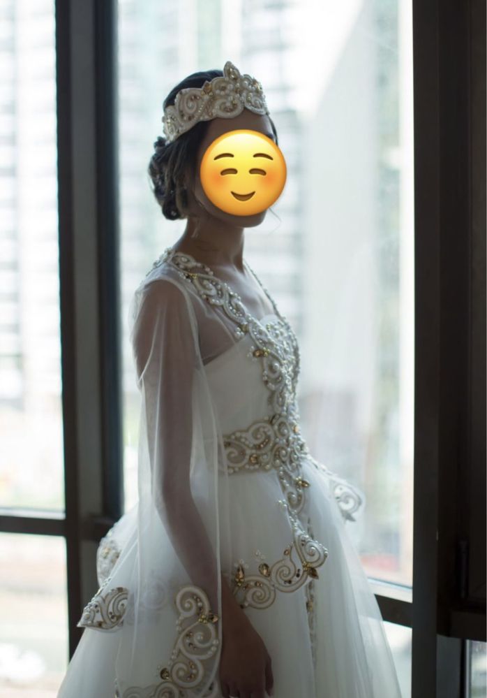 Продаю свадебное платье в казахском стиле