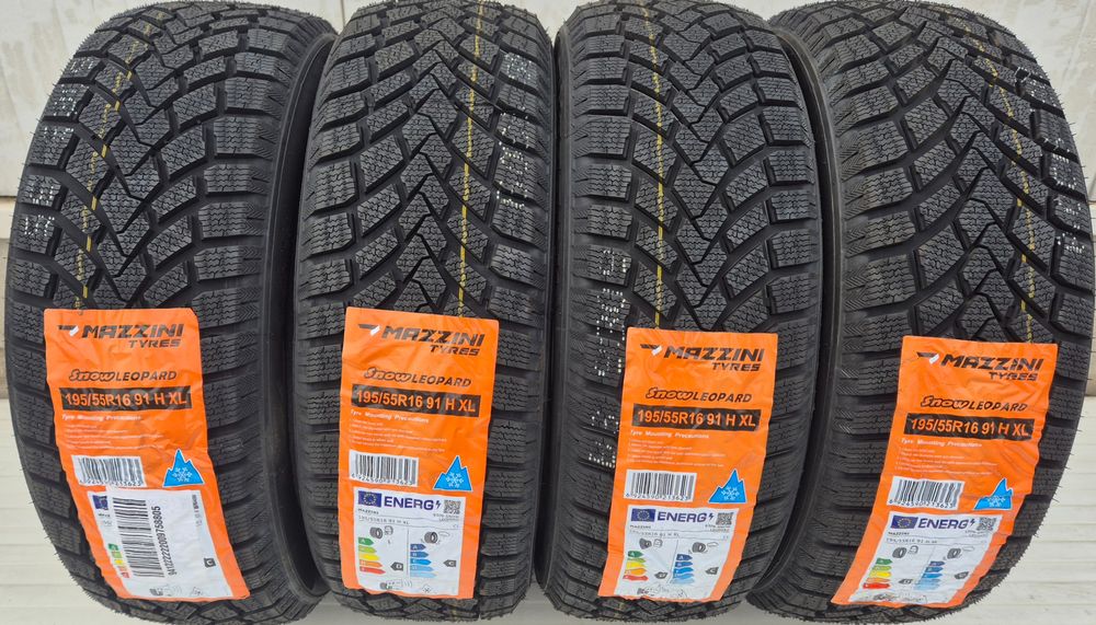 195/55 R16, 91H,MAZZINI SnowLeopard XL, Anvelope de iarna M+S
