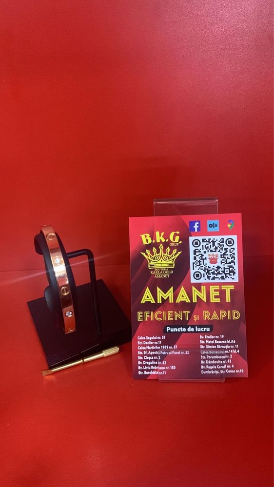 Brățară Cartier aur 18K Amanet BKG