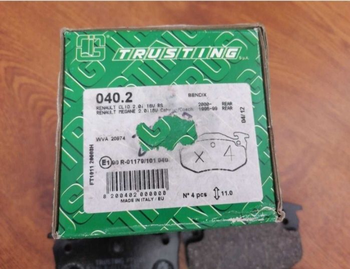 Set placute frână spate Renault Clio ,Megane