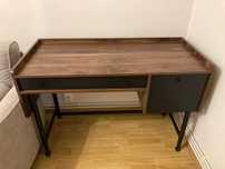 Birou nuc/negru Harvey Park - Mobexpert