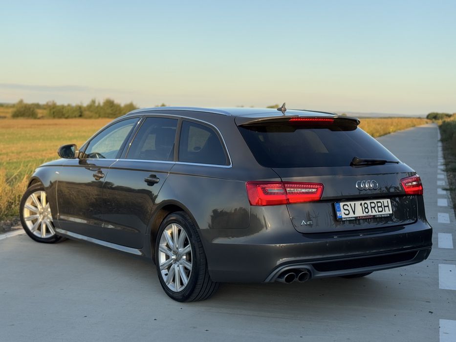 Audi A6, C7, S-line, Matrix, manual, full piele