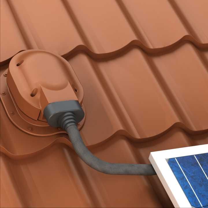 Element trecere conducte panou solar - tigla metalica