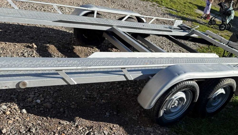 Platforma Auto Hoffman /transport auto , cilindru hidraulic
