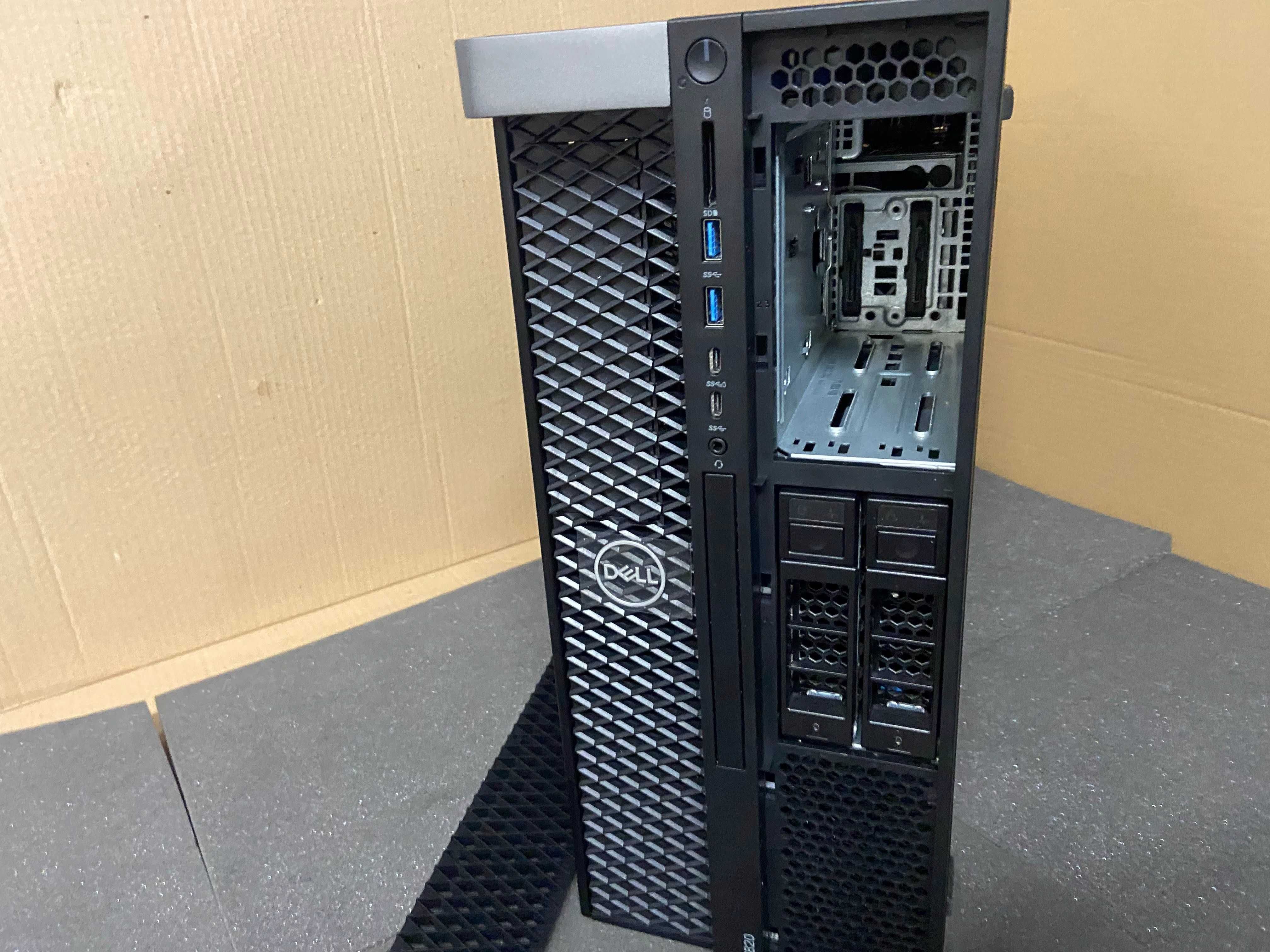 Dell 7820 2* Xeon Gold 6138, AMD Pro WX 8200, 64GB DDR4 workstation