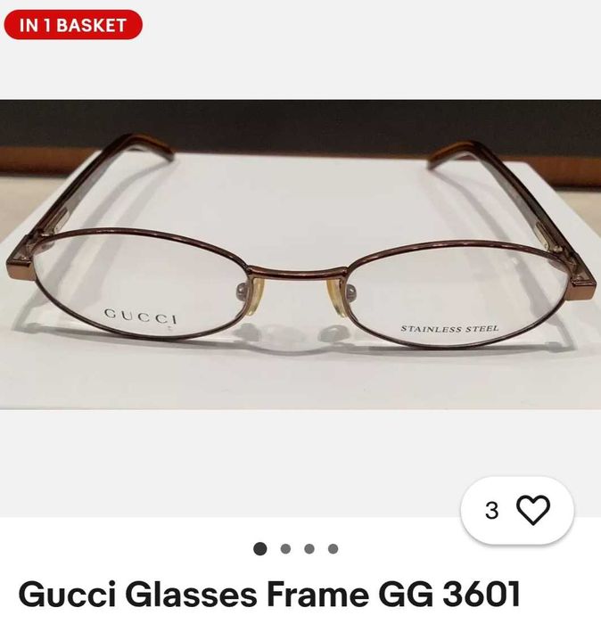 Очила Gucci със диоптър