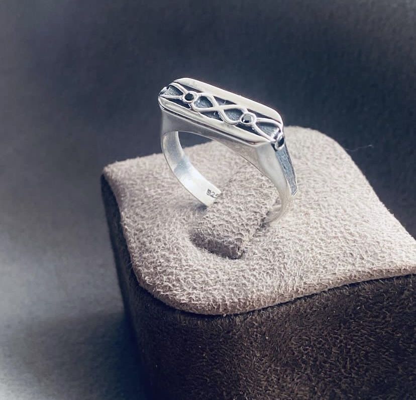 кольцо мужское серебряное серебро