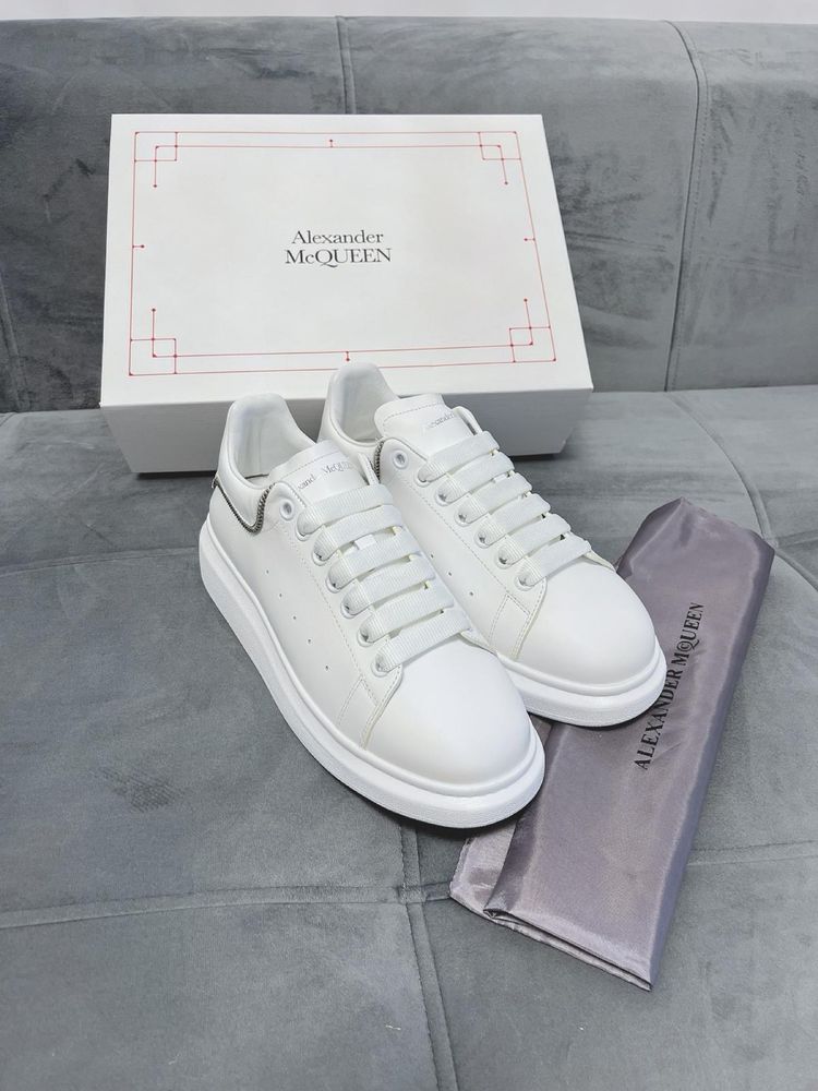 Adidasi Alexander Mcqueen “ White”Zipper”