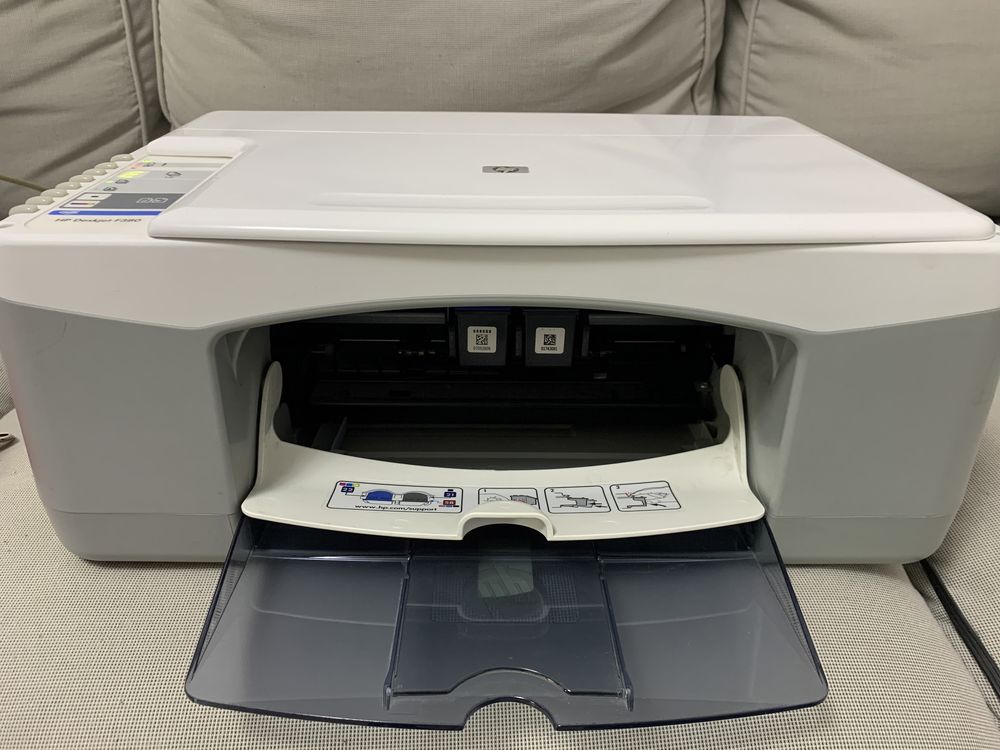 Imprimanta cu cerneala HP F380, scanner, xerox, cartuse noi