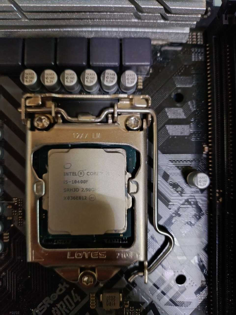 i5 10400F   AsRock B560 Pro4  DDR4 2x8 ( 3600 )Мгц  комлпект