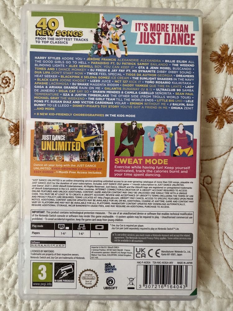 Joc Just Dance 2021 pentru Nintendo Switch