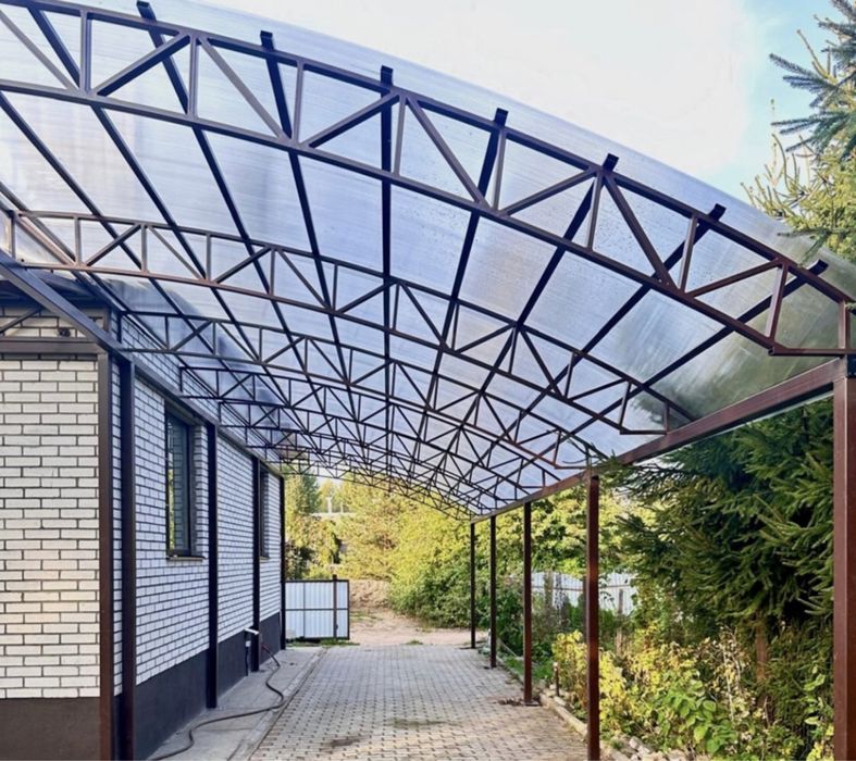 Навесы любой сложности