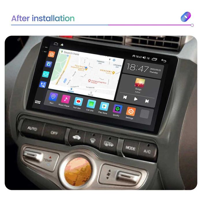 Navigatie Honda Fit Jazz City LHD 2002 - 2007 2GB 4GB 8GB Garantie