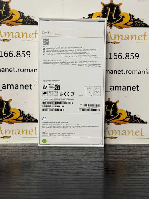 Hope Amanet P10/Iphone 17 256 GB NOU NEACTIVAT