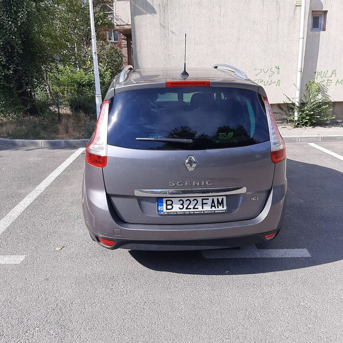 Vand Renault Grand Scenic3 7 locuri, 2014, 1.6dci cu toate optionalele