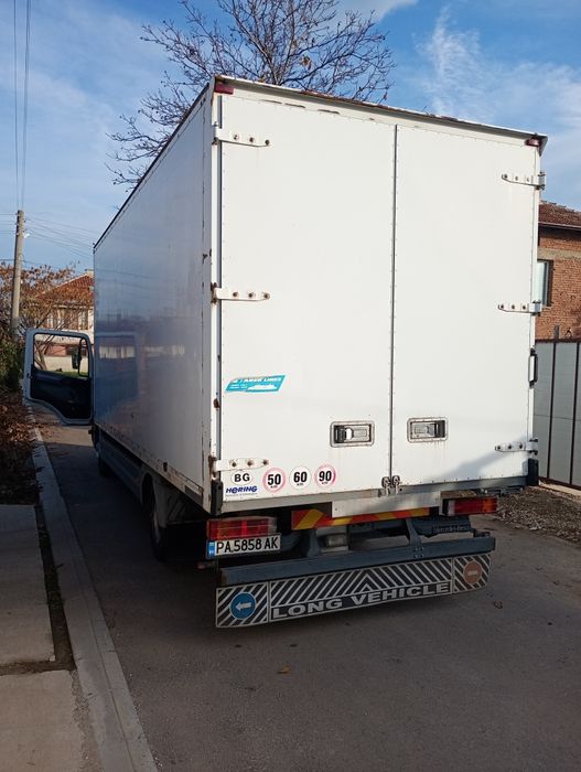 Фургон 6 м. На 2.50м. Свален от Мерцедес Атего