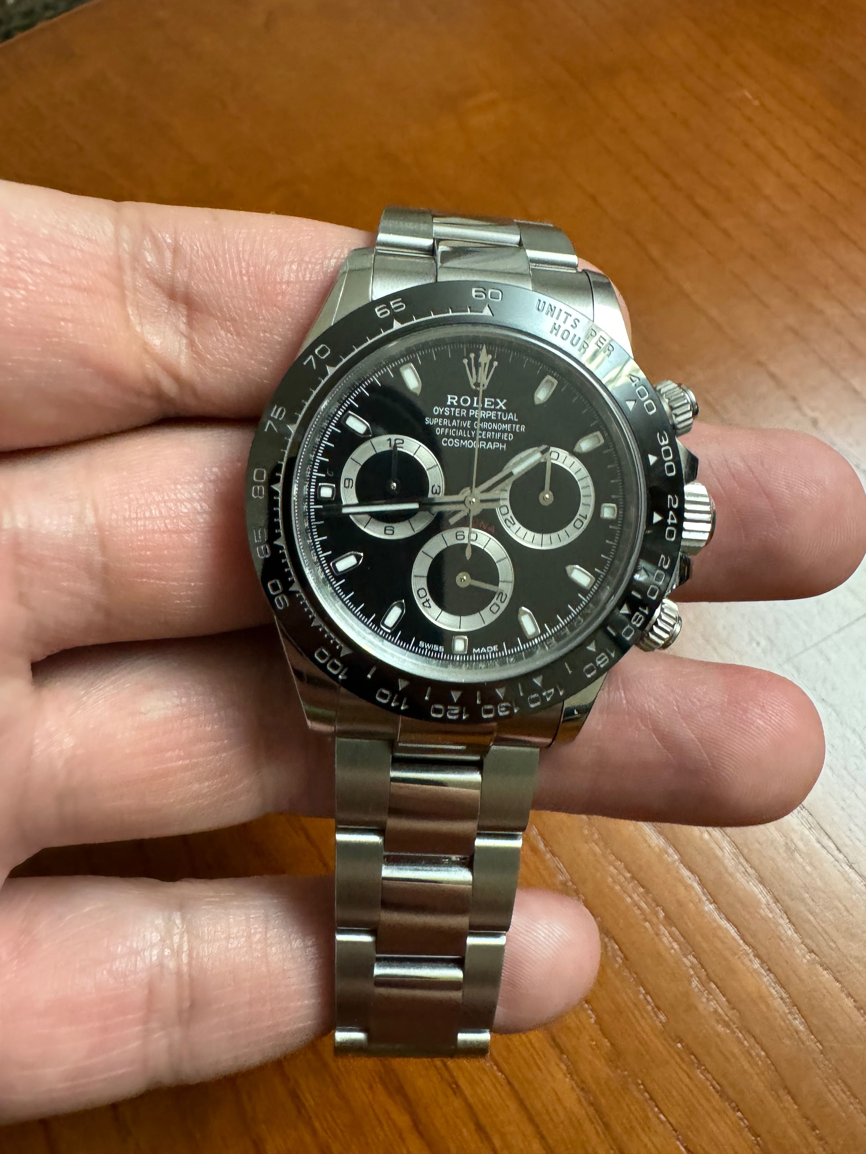 Rolex Daytona Black 40mm 116500LN