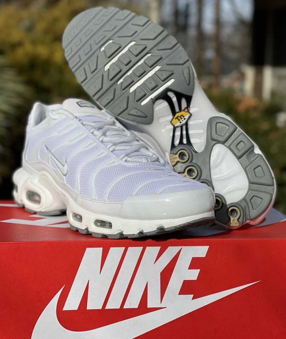 #DISCOUNT# Nike Air Max Plus Tn Triple White Editie Limitata