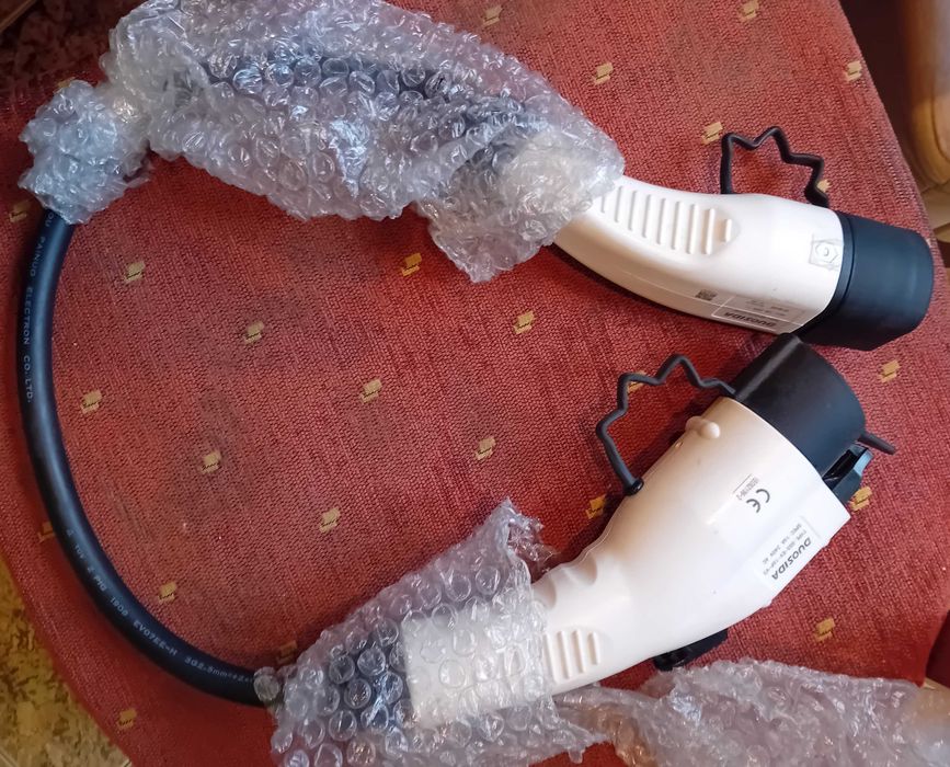 Адаптер Duosida за зарядна станция Тип 2 към Тип 1