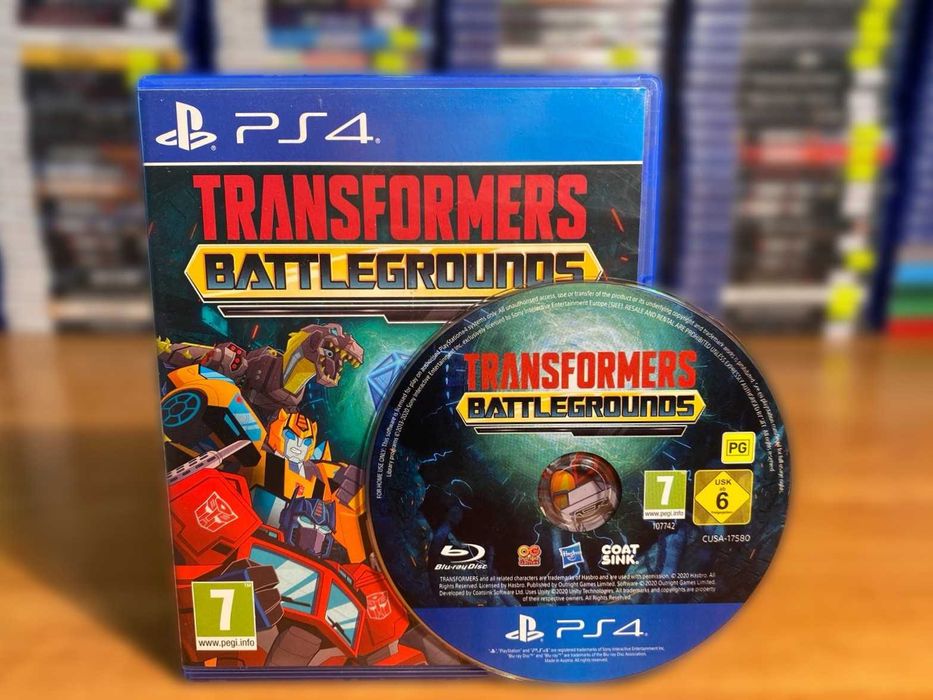 Transformers: Battlegrounds PS4/PS5 Трансформеры Пс4 На Двоих