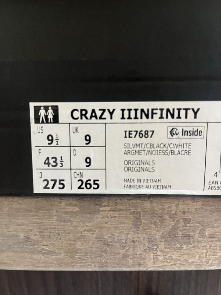 Adidas Crazy Infinity