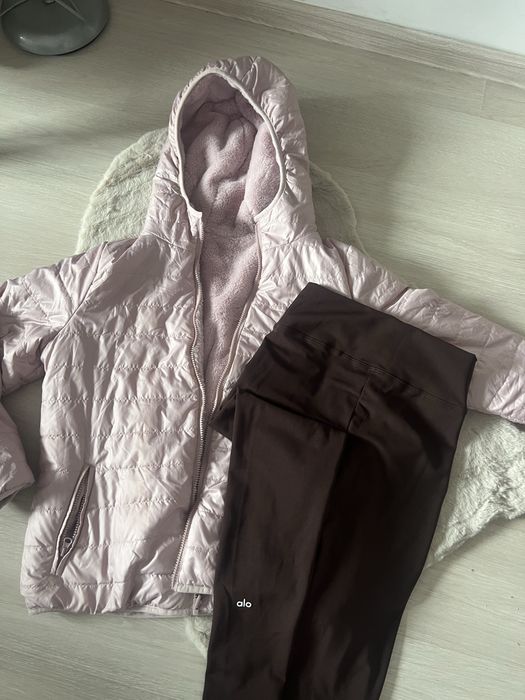 Geacă cu două fețe și colanți