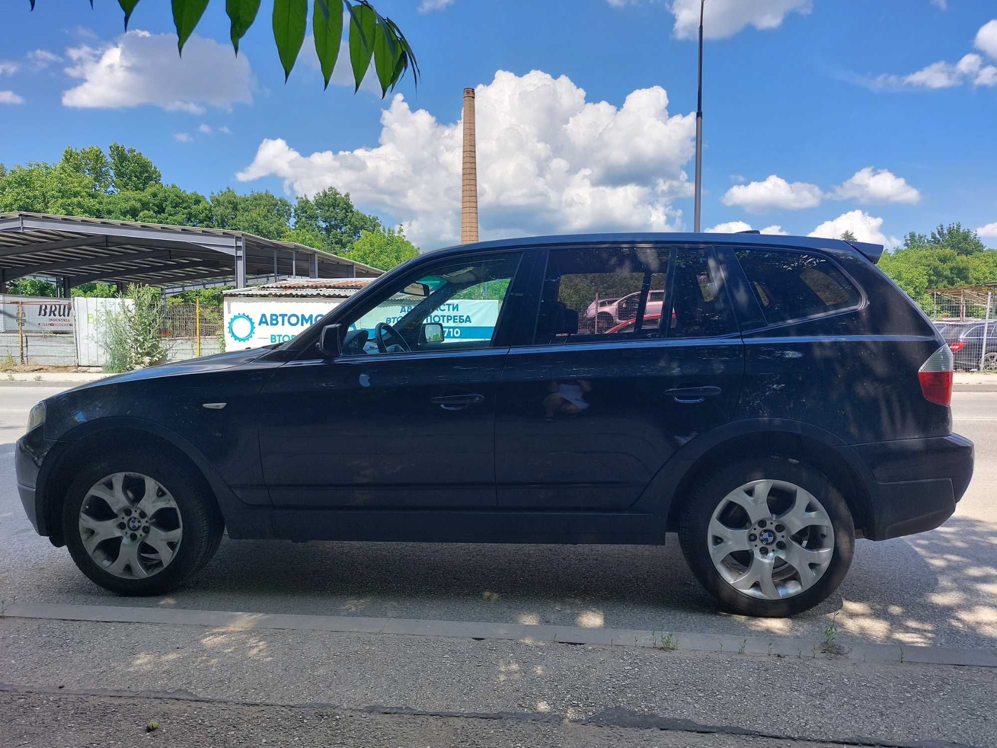 На Части:BMW X3 2.0d 177 к.с. AUTO 2008 Налични рейка, раздатка, табло