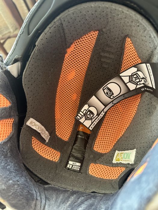 Дамска каска за ски HEAD Grace White